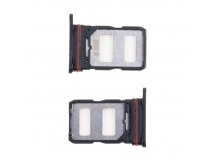 Держатель SIM для Tecno Spark 20 Pro+ (KJ7) Черный