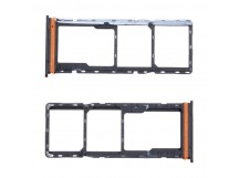 Держатель SIM для Tecno Spark 30 4G (KL6) Черный