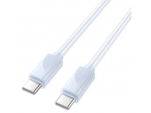 Кабель Type-C HOCO (X114 Energy) 60W Power Delivery для Type-C (1м) (синий)