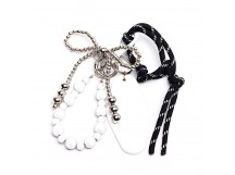 Брелок - обвес на сумку (4) (white) (239553)