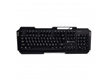 Клавиатура Dialog KGK-26U Gan-Kata мембранная игровая с RGB подсветкой, корпус металл (black(240209)