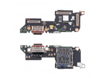 Шлейф для OPPO Reno 13 (CPH2689) плата системный разъем/разъем SIM/микрофон - Премиум