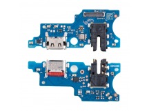 Шлейф для Samsung Galaxy A06 (A065F) плата системный разъем/разъем гарнитуры/микрофон - Премиум