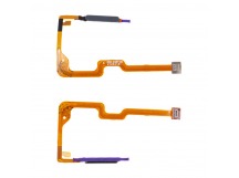 Шлейф для Huawei Honor X6a (WDY-LX1) сканер отпечатка пальцев Черный