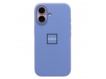 Чехол-накладка ORG Silicone Case SafeMag с анимацией для "Apple iPhone 16" (periwinkle) (239531)