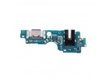 Шлейф для Infinix Hot 50i (X6531) плата на системный разъем/разъем гарнитуры/микрофон - Премиум