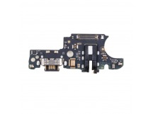 Шлейф для Motorola Moto G54 (XT2343-2) плата на системный разъем/разъем гарнитуры/микрофон - Премиум