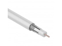 Кабель коаксиальный RG-59U, 75Ом, CCS/Al/Al, 48%, 100м, INDOOR, белый PROconnect