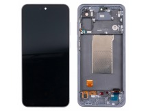 Дисплей для Samsung Galaxy A56 5G (A566B) модуль с рамкой Черный - OR (SP)