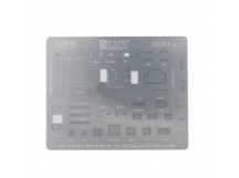 BGA трафарет Amaoe (LCD:3, V6.0) для дисплеев и Face ID iPhone X/XR/Xs/Xs Max/11/11 Pro/11 Pro Max/12/12 mini/12 Pro/12 Pro Max/12/12 mini/13 Pro/13 Pro Max/14/14 Plus/14 Pro/14 Pro Max/15/15 Plus/15 Pro/15 Pro Max