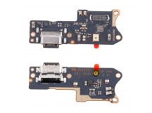 Шлейф для Xiaomi Poco M3/Redmi 9T (M2010J19CG/M2010J19SY) плата системный разъем/микрофон - OR (SP)