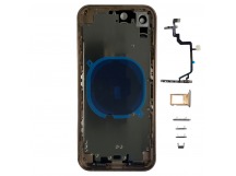 Корпус для iPhone Xr в стиле iPhone 16 Pro Бежевый