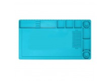 Коврик Mechanic V53 для пайки (380*210 мм, силикон, магнитный, термостойкий, с ячейками)