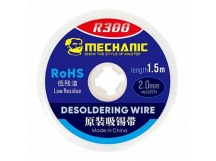 Поглотитель олова (оплётка) Mechanic R-300 (2.5 мм*1.5 м)