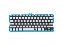 Подсветка клавиатуры для ноутбука MacBook Air 13" A1369/A1466 (2011-2017, прямой Enter RU) Черный
