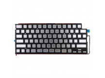Подсветка клавиатуры для ноутбука MacBook Air M2 13" A2681/A2941/A3113/A3114 (2022-2024, прямой Enter RU) Черный