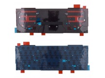 Подсветка клавиатуры для ноутбука MacBook Pro 13"/Pro 15" A1706/A1707 (2016-2017, Г-образный Enter RU) Черный