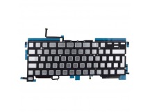 Подсветка клавиатуры для ноутбука MacBook Pro M1 13"/M2 13" A2338 (2020-2022, Г-образный Enter RU) Черный