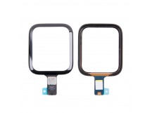 Стекло для переклейки Apple Watch 4 (40 мм) в сборе с тачскрином и OCA пленкой сапфировое Черный