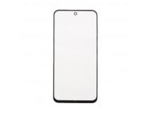 Стекло для переклейки Tecno Spark 30C 4G (KL5n) в сборе с OCA пленкой Черный - OR (Mitsubishi)