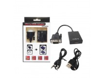Адаптер VGA в HDMI + AV + Micro 5138