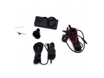 Автомобильный видеорегистратор - 3-х канальный (Full HD 1080)  (black) (240193)