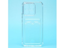 Чехол-накладка - SC276 с картхолдером для "Honor X8c" (transparent) (239111)