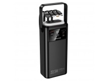 Внешний аккумулятор BOROFONE BJ65 30 000 mAh (2USB QC 3.0/PD 20W/фонарик/три кабеля/дисплей) черный