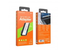 Переходник Type-C - HDMI выход BOROFONE DH2 серебрито-черный