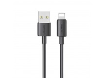 Кабель USB - Lightning USAMS SJ709 (2.4A/1m) черный