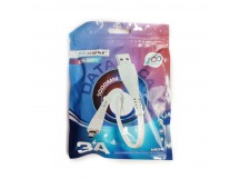 Кабель USB - Micro USB RECRSI CA-881 (3A/1m) белый