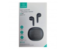 Беспроводные TWS наушники USAMS YO17 (7 ч/400 mAh) черные