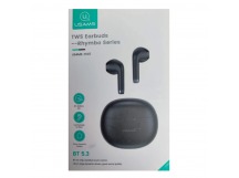 Беспроводные TWS наушники USAMS YO17 (7 ч/400 mAh) черные