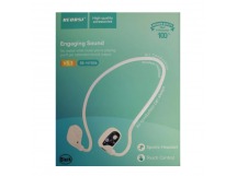 Беспроводные спорт наушники RECRSI RE-NY036 (5 ч/30 mAh) черные