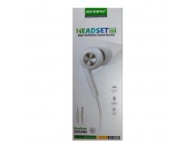 Проводные наушники 3.5 RECRSI EP-E005 белые