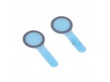 Наклейка (пыльник) передней камеры и датчиков на дисплей для iPhone X/Xr/Xs/Xs Max (комплект 5 шт.)