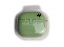 Чехол для наушников AirPods 4 Protection Case с карабином ель (11)