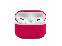 Чехол для наушников AirPods Pro/Pro2 Protection Case с карабином (02) фуксия