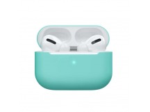 Чехол для наушников AirPods Pro/Pro2 Protection Case с карабином (03) мятный