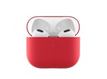 Чехол для наушников AirPods Pro/Pro2 Protection Case с карабином (18) красный