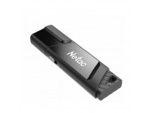 Флеш-накопитель USB 3.0 32GB Netac U336 с аппаратной защитой от записи (защита от вирусов) чёрный