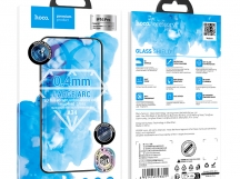 Защитное стекло Hoco A34 IPhone 16 Pro, ударопрочное, с защитой от пыли, цвет черный