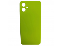 Чехол силиконовый Samsung A06 Silicone Cover Nano салатовый