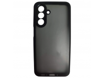 Чехол силиконовый Samsung A26/A17 матовый с окантовкой черный