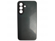 Чехол силиконовый Samsung A26/A17 матовый цветной с защитой камеры серый