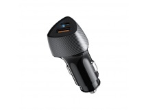Автомобильный адаптер 2гн. (1гн.USB-A QC3.0 18W +1гн.Type-C PD 30W) 51W, чёрный "Rexant"
