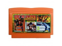 Картридж Dendy  YH-8044 4 in 1 (Contra 3, Grad IV, Contra 7, 3 Eyes)