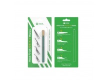 Скальпель 2UUL DA11 S-E-X-Y (рукоятка + 4 насадки лезвий)