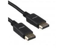 Кабель DisplayPort - DisplayPort (ver. 1.4, 1 м) Черный