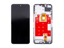 Дисплей для Huawei Honor X7c (ALT-LX1) в рамке + тачскрин (черный) (100% LCD)